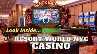 A Tour Inside Resort World Casino in NYC Only Casino Within The Five Boroughs Of NYC [upl. by Patrica]