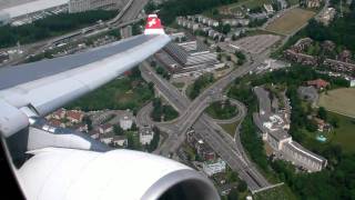 Swiss Intl Airlines Airbus A330  take off RWY16 in Zuerich bound for Miami [upl. by Ecile802]