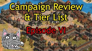 AoE2 DE Campaign Review amp Tier List  Episode VI [upl. by Ihskaneem]