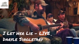 Daryle Singletary I Let Her Lie Acoustic [upl. by Shellans]