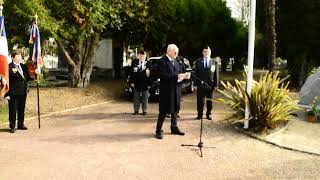 ANFANOMA Caen 2024 Discours Président Jean Paul GEORGES [upl. by Ehrman]