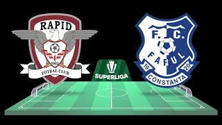 FC Rapid București vs FC Farul Constanța  Superliga  15032024  COMENTARIU LIVE [upl. by Davies]