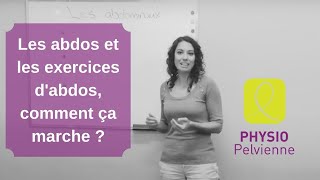 Les abdos et les exercices dabdos comment ça marche   Physio Pelvienne [upl. by Nwahsak222]