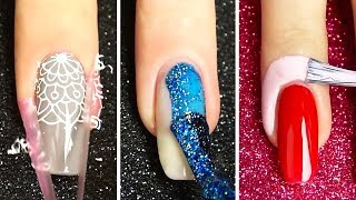 BEST NAIL ART DESIGNS  NAIL ART STAMPING [upl. by Waxman245]