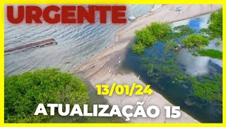 Atualização 15 da Mina 18 da BRASKEM no Mutange Urgente o solo afundou bastante Maceió Alagoas BR [upl. by Eivla]