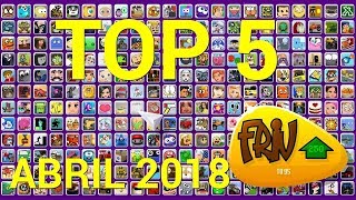 TOP 5 Mejores Juegos Frivcom de ABRIL 2018 [upl. by Maxine74]