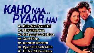 Kaho Naa Pyaar Hai Movie All Songs Hrithik Roshan amp Amisha Patelmusical worldMUSICAL WORLD [upl. by Nisbet]