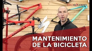 Mantenimiento básico de tu bicicleta [upl. by Ylrac]