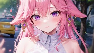 Nightcore  Fireflies Lyrics [upl. by Ranie655]