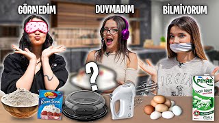 GÃ–RMEDÄ°M DUYMADIM BÄ°LMÄ°YORUM YEMEK CHALLENGE  wsiladundar1 aysudeornek [upl. by Asi638]