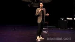 Iranian StandUp Comedian Max Amini  War Hero Moji [upl. by Ellehsim]