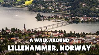 A Walk Around Lillehammer Norway [upl. by Strauss]