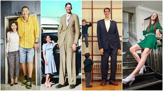 The Worlds Tallest People  Guinness World Records  Top 10 [upl. by Drarehs]