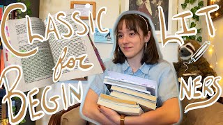 Where to start with classic literature amp tips for beginners 📒 How to start reading classics [upl. by Milissa273]