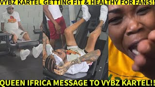 VYBZ KARTEL GETTING FIT amp HEALTHY FOR GAZA FANS QUEEN IFRICA SPEAKS KARTEL August17 2024 [upl. by Derfiniw]