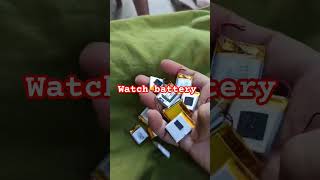 Watch battery replacement bluetoothearphones shorts samriztech [upl. by Llarret]