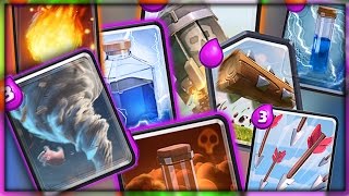 ALL SPELL DECK  Clash Royale 2v2 with Nick [upl. by Erl]