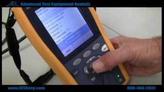 How to Use a Fluke DTX1800 Cable Analyzer [upl. by Joel]