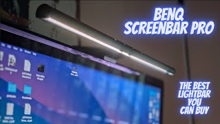 BenQ ScreenBar Pro  The ONLY Monitor Light Bar you will ever need [upl. by Anailuig]