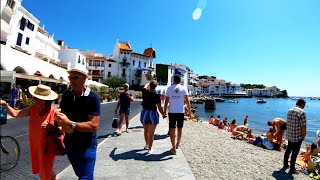 ⁴ᴷ CADAQUÉS walking tour Costa Brava Spain part1 4K [upl. by Lachlan222]