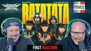 BABYMETAL x ElectricCallboy  RATATATA OFFICIAL VIDEO  REACTION [upl. by Marella]