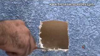 How to Fix a Wall  Peel Patch  Drywall Repair  Part 1 of 2 [upl. by Swetiana]