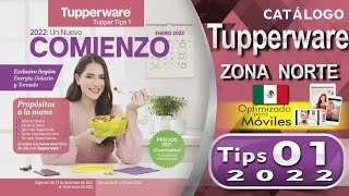 TUPPER TIPS 1 2022 Zona Norte CATALOGO TUPPERWARE MÉXICO [upl. by Patric603]