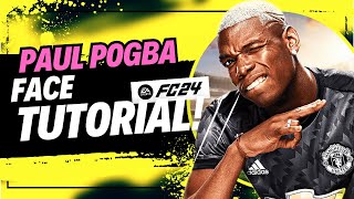 EA FC24 How to create PAUL POGBA [upl. by Schatz]