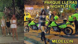 🇨🇴 LLERAS PARK NIGHTLIFE DISTRICT MEDELLIN COLOMBIA 2022 FULL TOUR [upl. by Khudari]