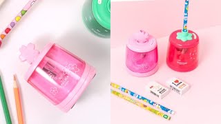 DIY Pencil Sharpener sharpener decoration idea  easy craft  how to make paper craft [upl. by Ereynihc21]