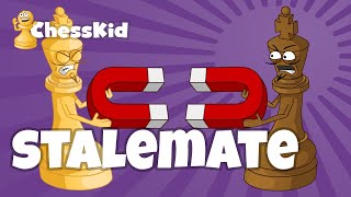 Stalemate  Chess Term  ChessKid [upl. by Ynattyrb]