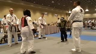 Victory Martial Arts Tournament 2021 Logan Xavier Sparring 3 [upl. by Garrot963]