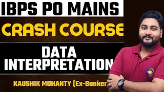 Important Data Interpretation For IBPS PO Mains 2023  Mains Level DI  Career Definer  Kaushik [upl. by Nahtonoj734]