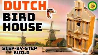 How to Build a DUTCH BIRD HOUSE  Easy StepByStep DIY Build [upl. by Sikleb980]