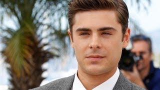 Zac Efron Reveals Hes quotIn Lovequot  Cannes Festival [upl. by Buine643]