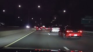 Never Seen Infiniti Q60 Red Sport Move Like That [upl. by Oirram]