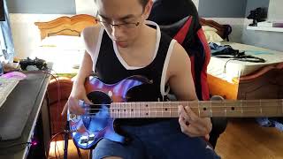 RHCP  Universally Speaking Bass Cover By Stanlery C w OLP MM2 [upl. by Ecinrahs]