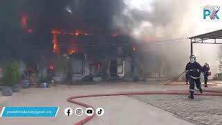 🚨DIRECT🚨Incendie dévastateur à l’agence Senelec de Ouakam [upl. by Kenta]