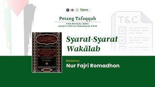 Minhaj athThalibin SyaratSyarat Wakalah  Ust Nur Fajri Romadhon MA [upl. by Enenej]