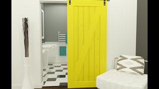 Interior Sliding Barn Doors Interior Sliding Barn Doors Ikea [upl. by Anehs766]