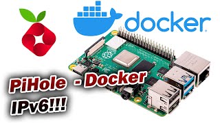 PiHole IPv6 Docker Portainer auf dem Raspberry Pi 4  Tests Deutsch 4K [upl. by Nisa]