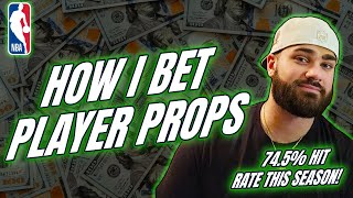 How I Bet NBA Player Props  A Guide To Successfully Betting NBA Player Props [upl. by Naugal]