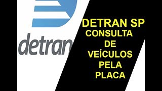 DETRAN SP CONSULTA VEÍCULO PELA PLACA E RENAVAM  COMO CONSULTAR RÁPIDO [upl. by Jane636]