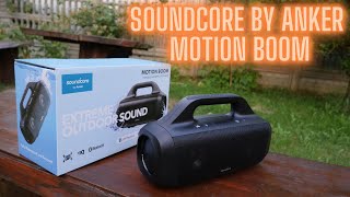 SoundCore by Anker Motion Boom  mocny bas i uniwersalne brzmienie  test recenzja review głośnika [upl. by Conal]