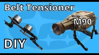 Home Made Belt Tensioner amp Brackets Supercharged Subaru Outback M90 [upl. by Terencio790]