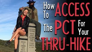 How to Access Each PCT Terminus For Your Thruhike [upl. by Kiker]