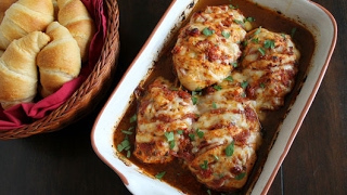 Italian Hasselback Chicken Breasts [upl. by Neddy]