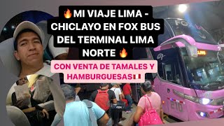 Mi LOCO y PELIGROSO VIAJE de LIMA  CHICLAYO🔥Sin cinturón de seguridad NI AGUA en el baño [upl. by Gerik133]