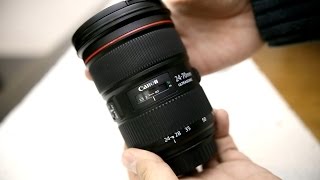 Canon 2470mm f28 USM L Mark ii Lens Review with samples [upl. by Ethbin662]