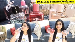 My 10 ZARA SUMMER PERFUMES  A MUST TRY  Sana K [upl. by Carmelo]